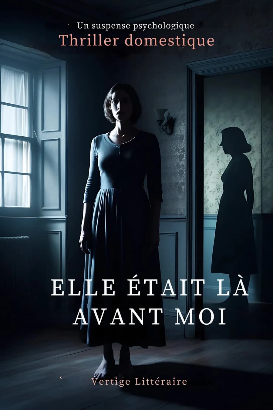 Couverture du roman Elle était là avant moi, thriller domestique, Vertige Littéraire
