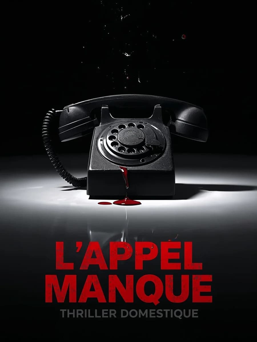 Couverture du roman L'Appel manqué, thriller psychologique, Vertige Littéraire