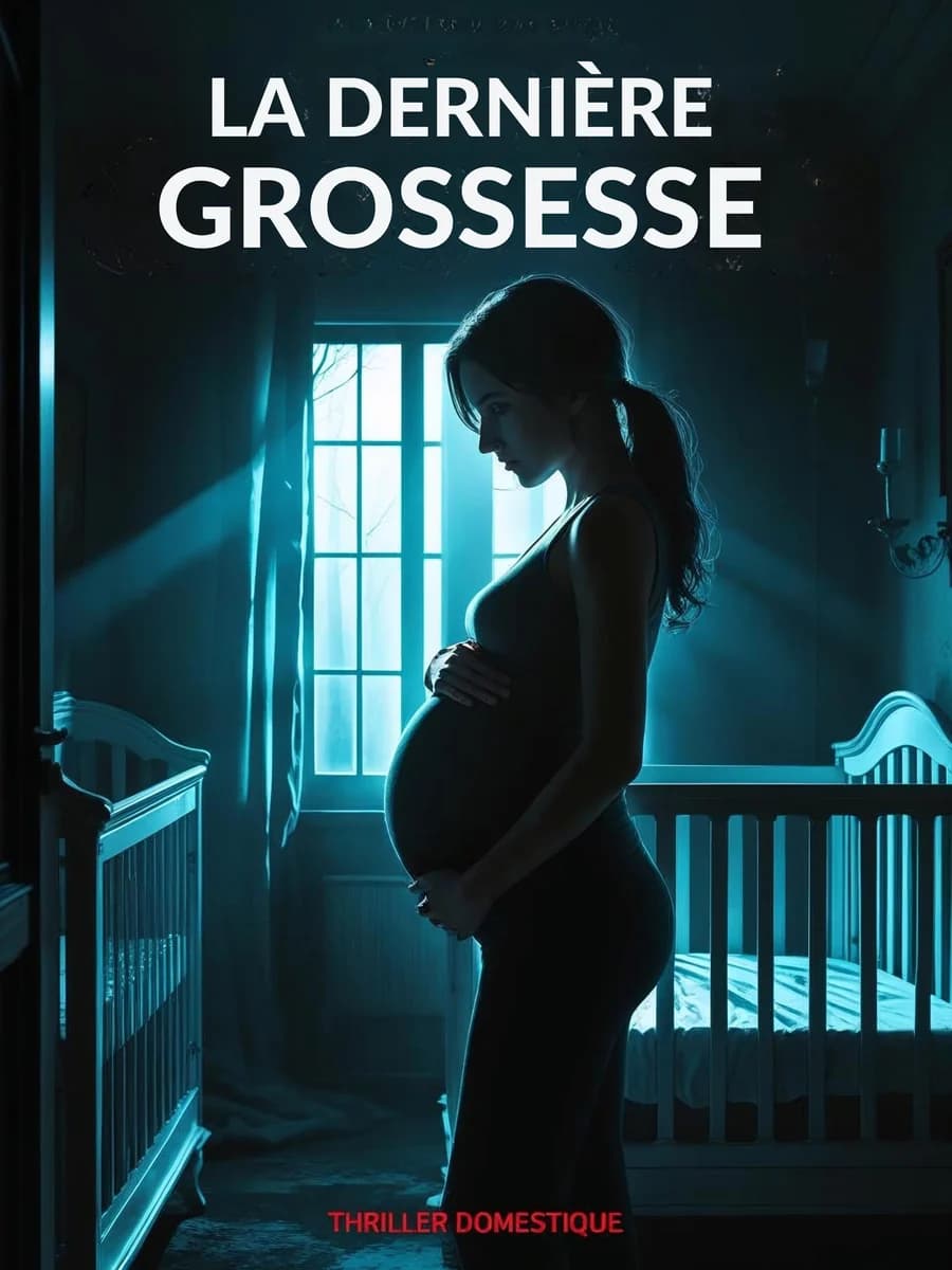 Couverture du roman La Dernière Grossesse, thriller psychologique, Vertige Littéraire