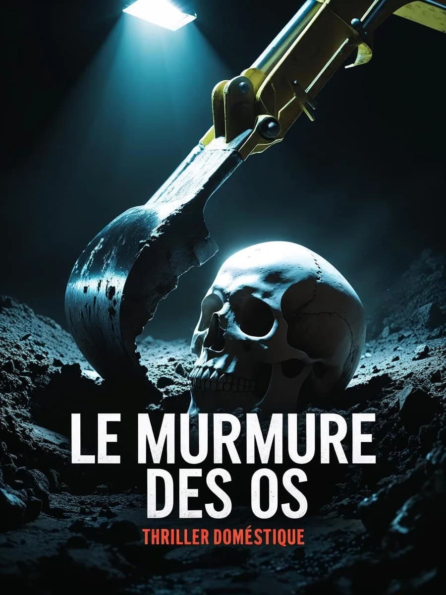 Couverture du roman Le Murmure des os, polar, Vertige Littéraire