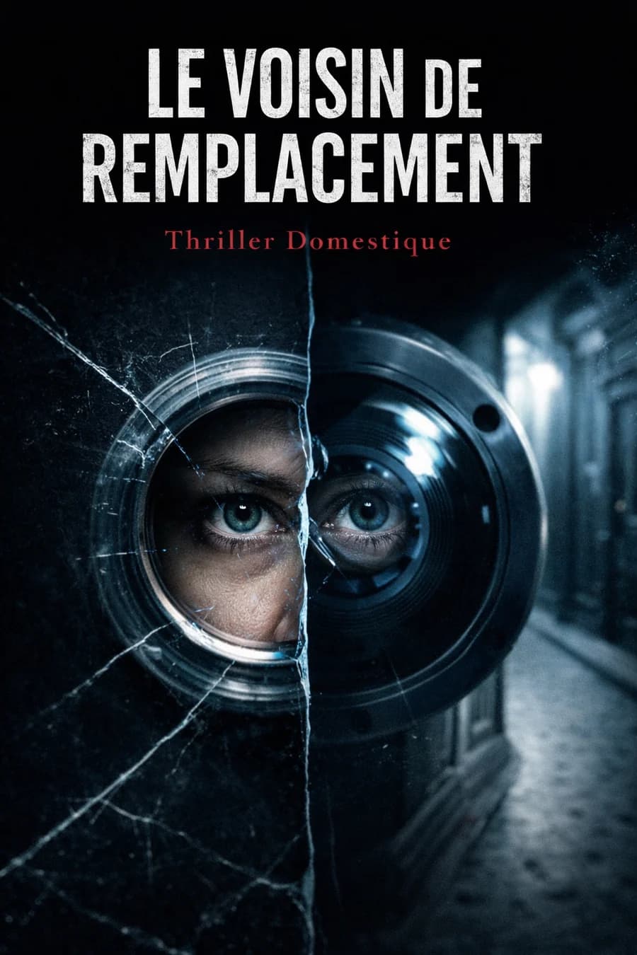 Couverture du roman Le Voisin de remplacement, thriller domestique, Vertige Littéraire