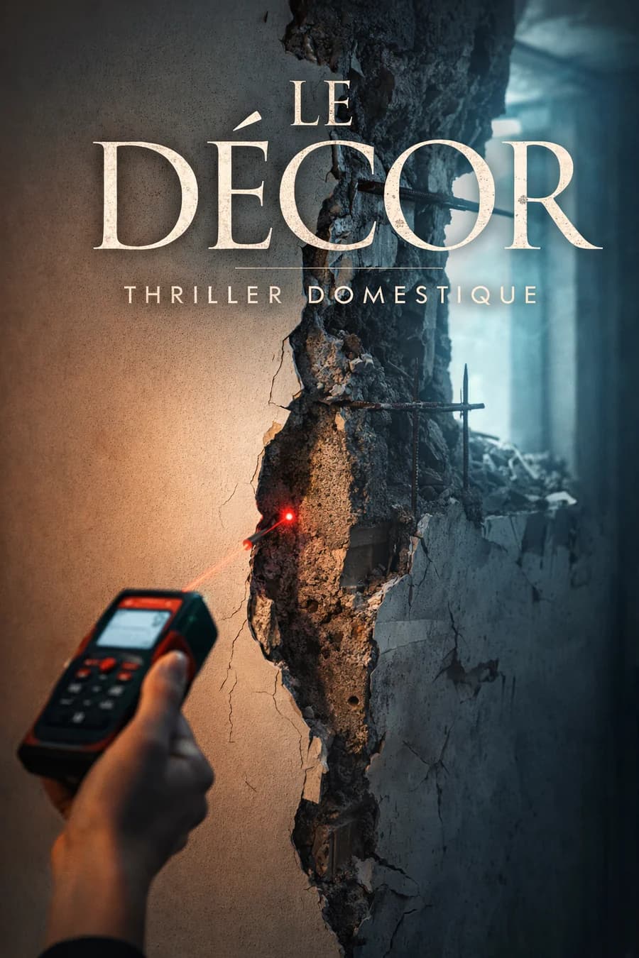 Couverture du roman Le Décor, thriller domestique, Vertige Littéraire