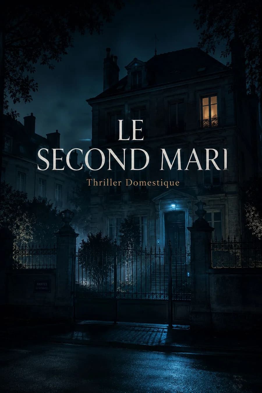Couverture du roman Le Second Mari, thriller domestique, Vertige Littéraire