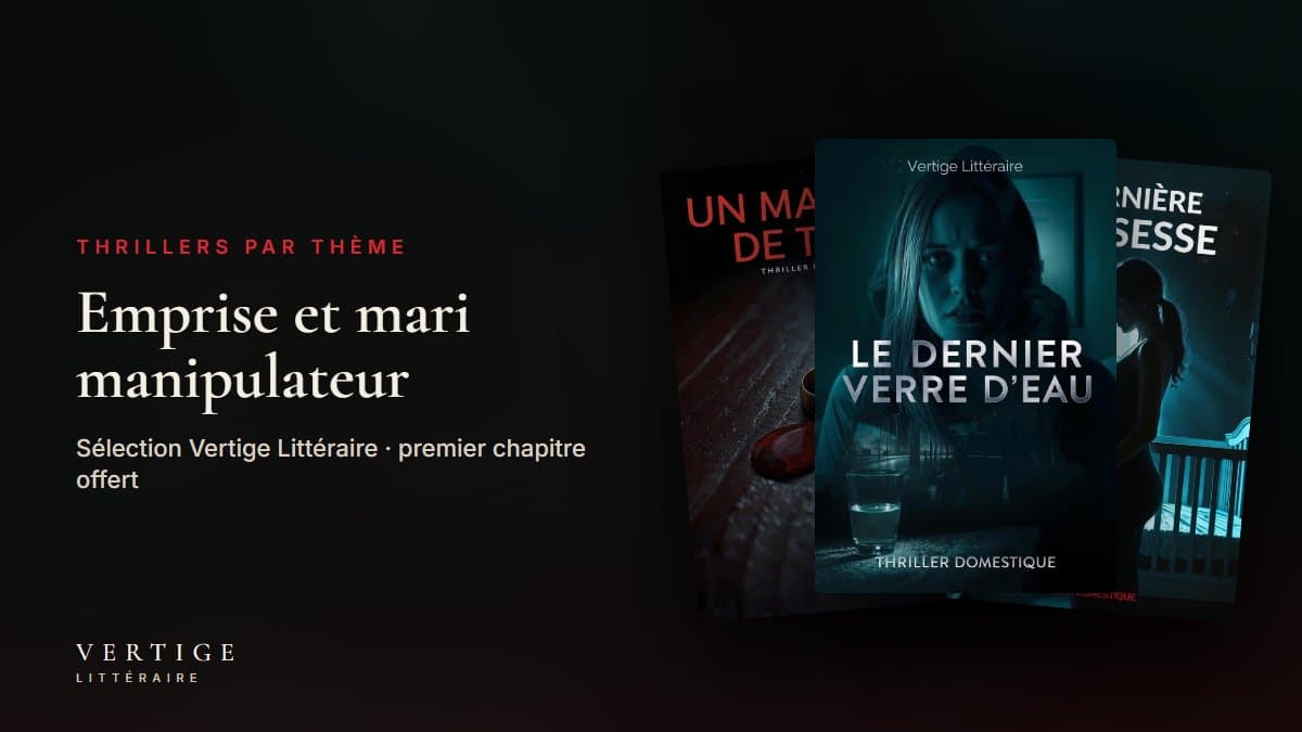 Thrillers d'emprise : quand le mari parfait devient le danger : sélection de romans