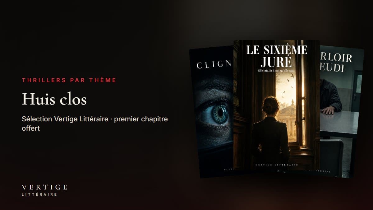 Thrillers en huis clos : un lieu, quelques personnages, aucune issue : sélection de romans