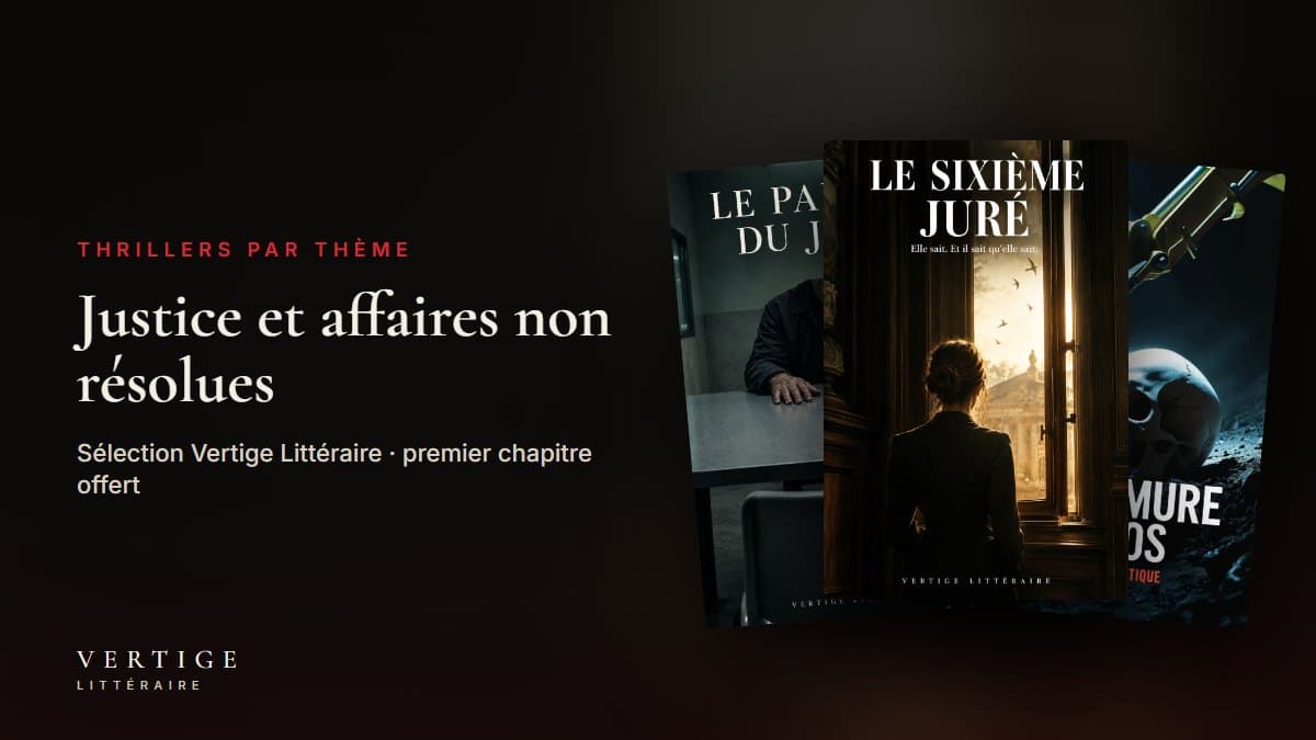 Thrillers judiciaires et affaires non résolues : sélection de romans
