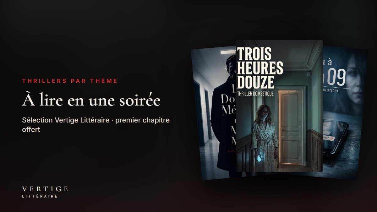 Thrillers courts à lire en une soirée : sélection de romans