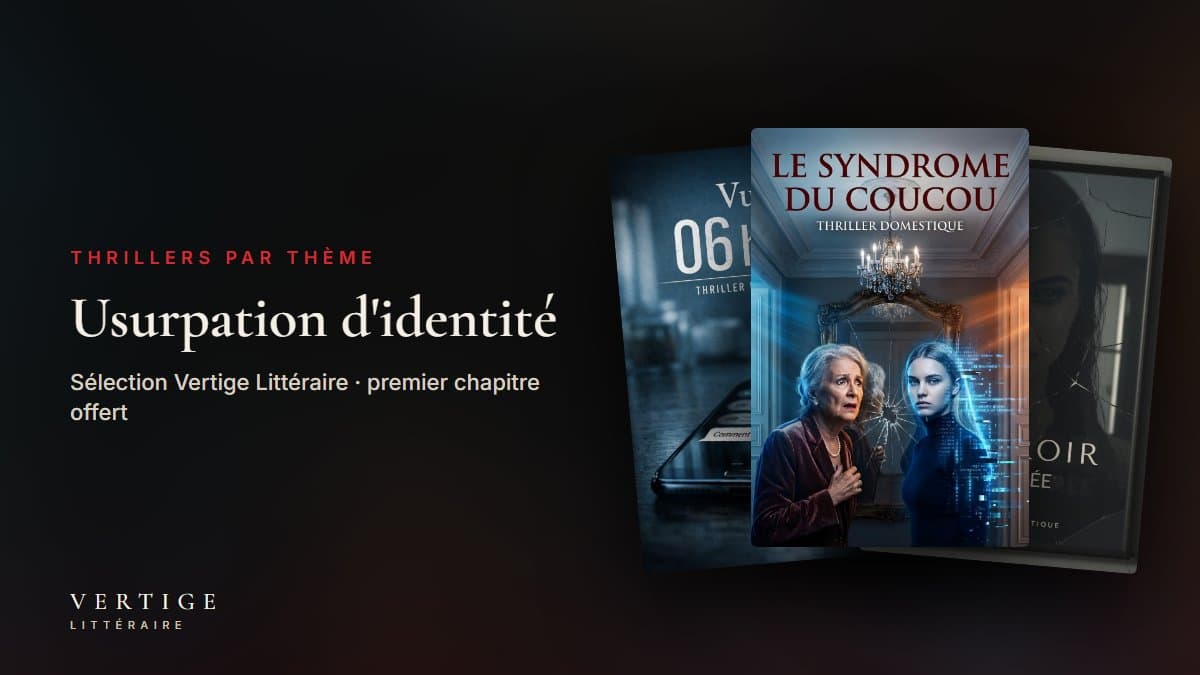 Thrillers d'usurpation d'identité : quand quelqu'un prend votre place : sélection de romans