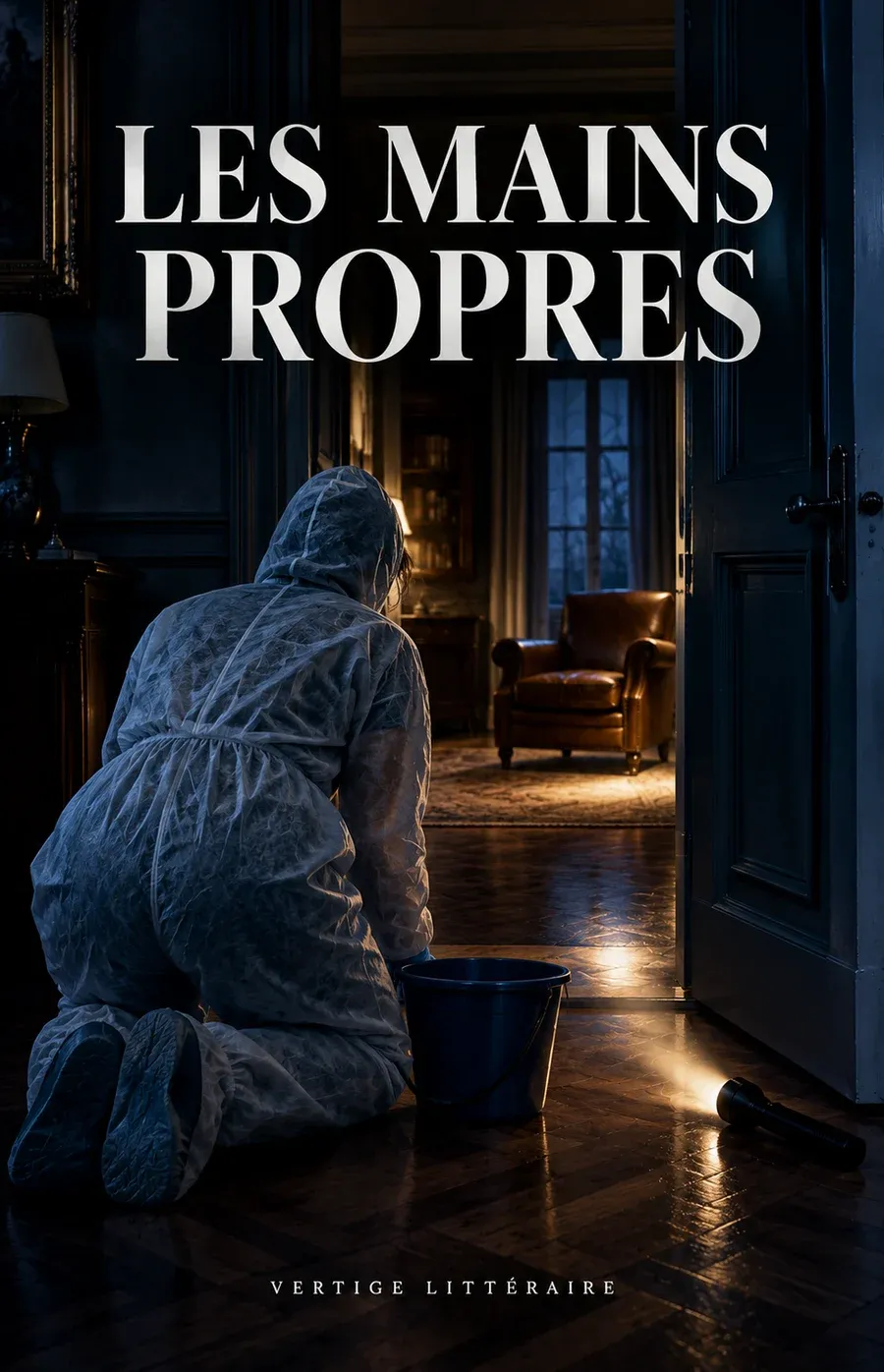 Couverture du roman Les Mains propres, thriller psychologique, Vertige Littéraire